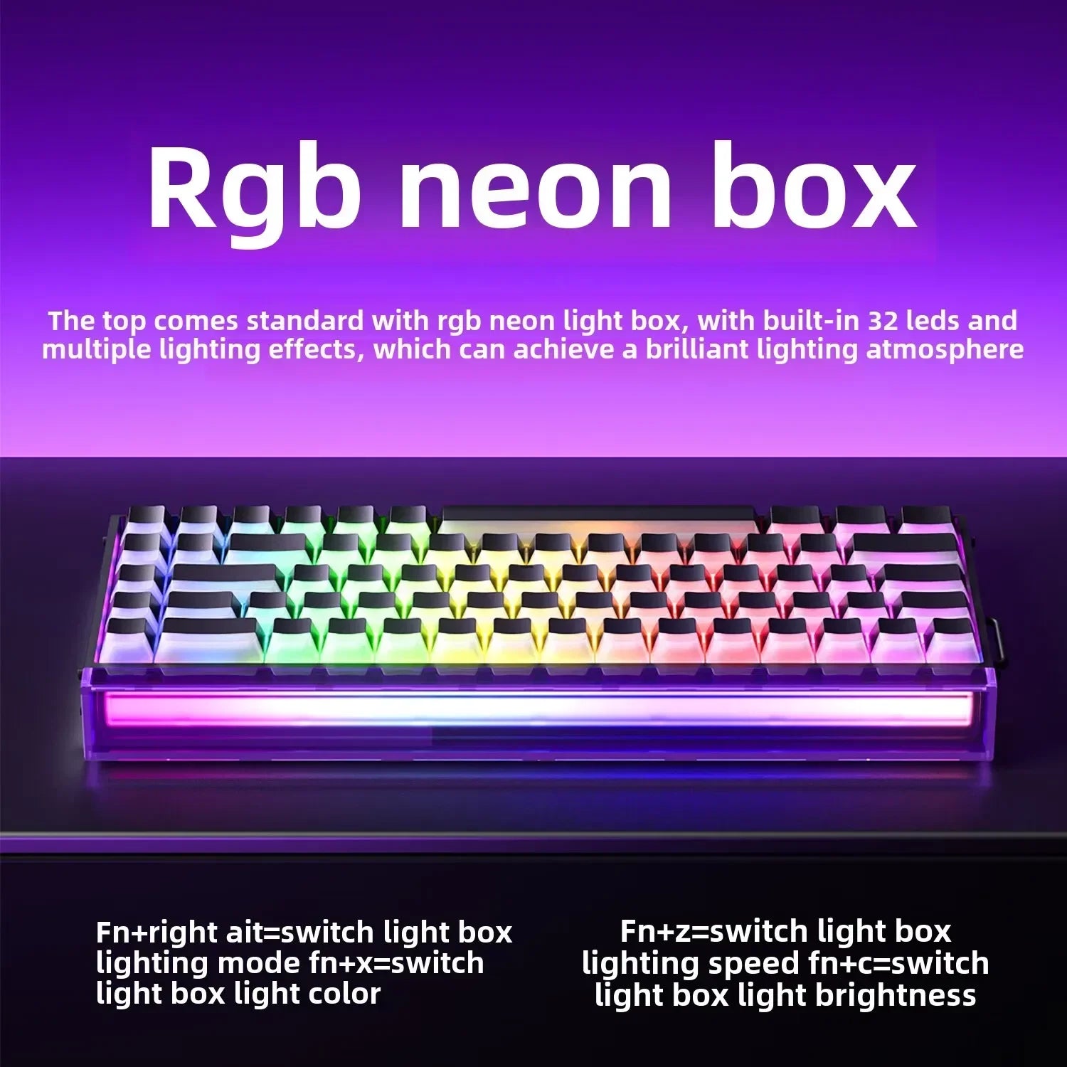 AULA Hero 68HE Magnetic Switch Mechanical Keyboard E-sports 8K RGB Hot Swap Wired PC Gaming Customize Keyboard Accessories Gifts