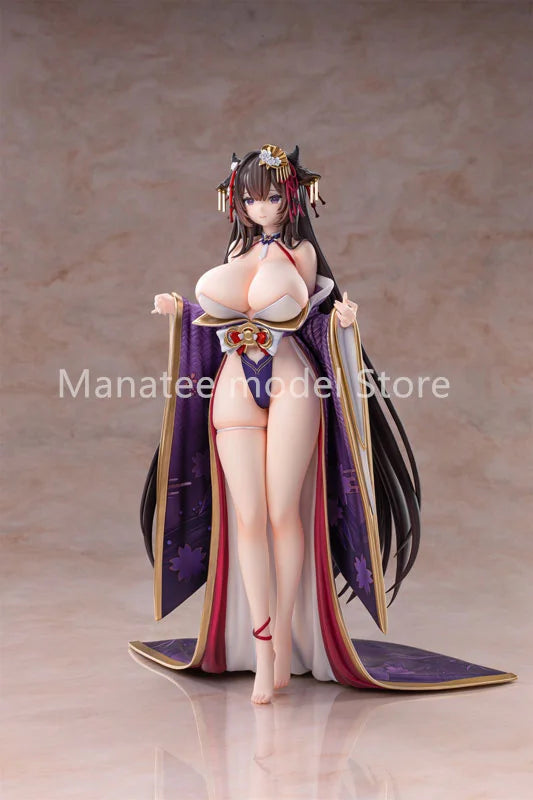 amiami x AniGame Original Azur Lane Kashino Robust Floral Strings Ver. 1/6 PVC Action Figure Anime Model Toys Collection Doll Gi