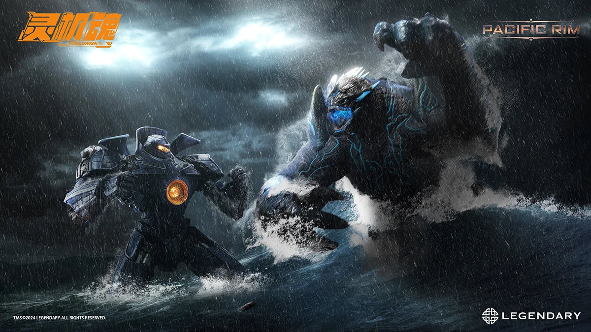 In Stock Memory Toys Pacific Rim Kaiju Leatherback SHM Figure Action Figure MonsterArts Model Trendy Toys Doll Collectibles