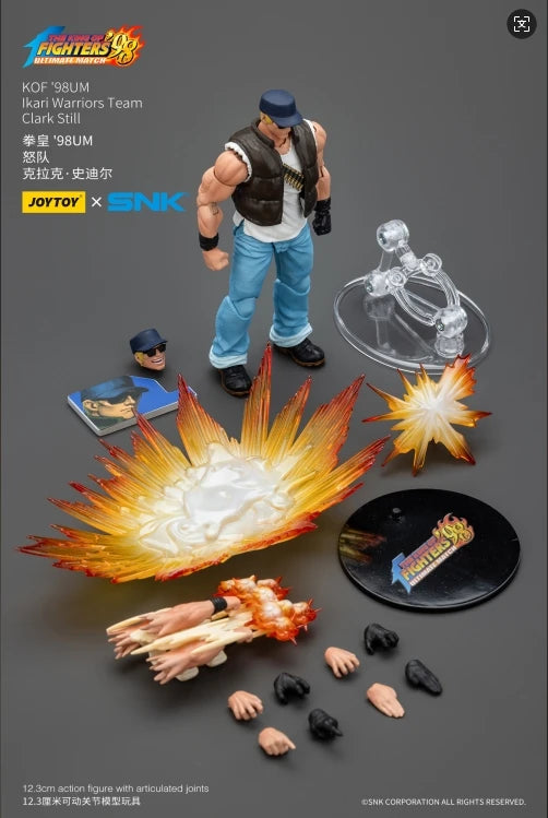 【Shipment at month-end】JOYTOY King of Fighters 98UM Kusanagi Kyo Nikaido Hongmaru Omen Goro The protagonist team Action doll