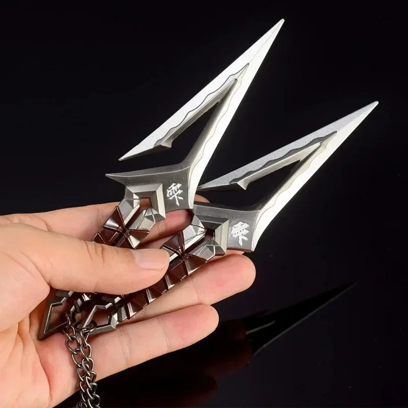 Valorant Kuronami No Yaiba Paarungsmodell Ganzmetallmesser Spielzeug Schwerter Spielperipheriegeräte Bali Song Karambit Outdoor Ornamente Geschenke