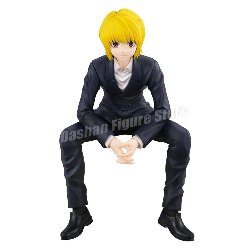 Anime Hunter×Hunter Actionfigur Hisoka Kurapika Chrollo Illumi Figur Autoornamente PVC-Kollektion Nudelstopper Modellspielzeug