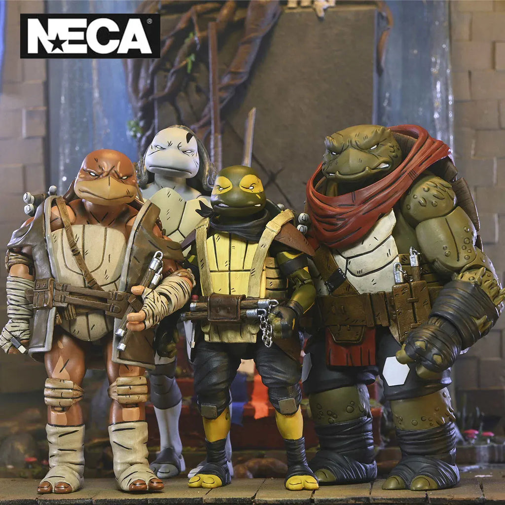 NECA Toys Teenage Mutant Ninja Turtles: The Last Ronin Action Figure Ultimate Moja / Odyn / Uno / Yi Re-Evolution 18cm TMNT Doll