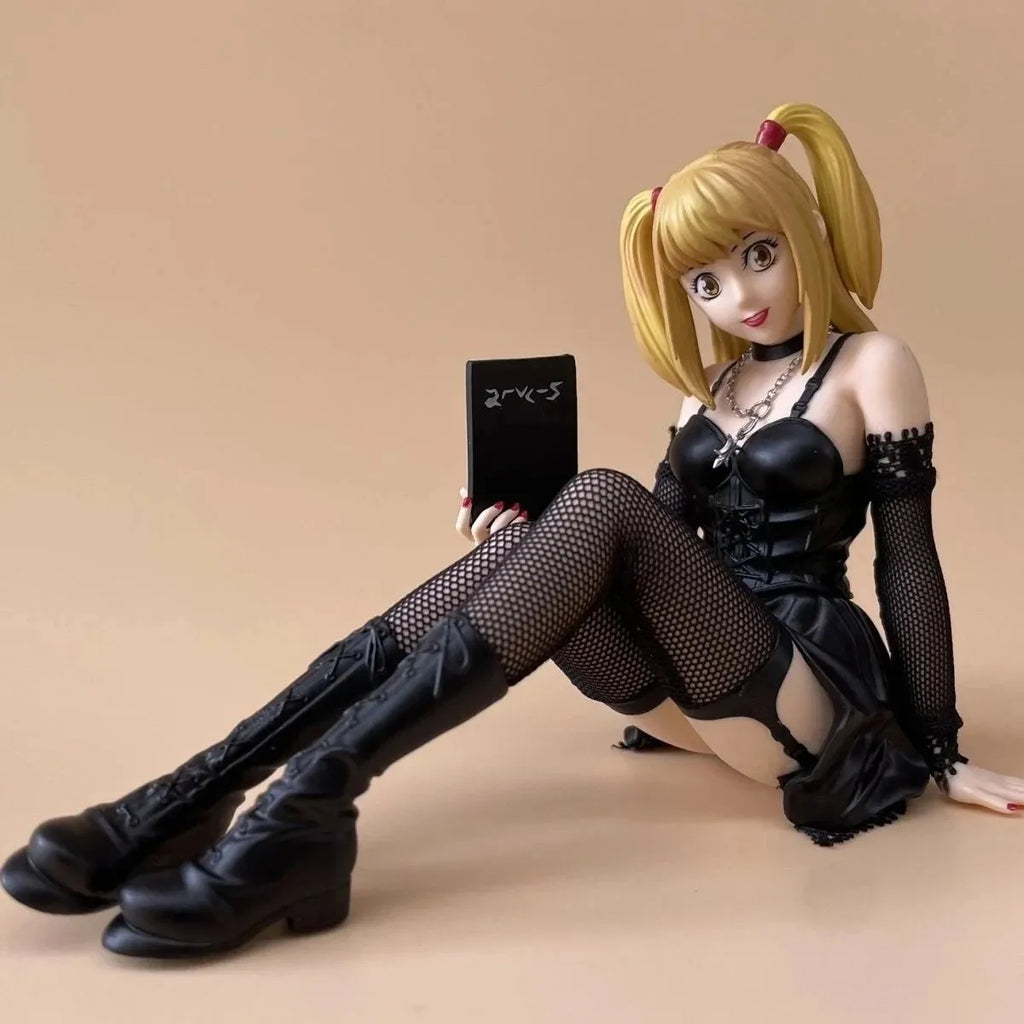 12CM Anime Death Notes  Misa Figure Toy Car Deathnote L Killer Misa Amane Figure Doll Collection Model Toy  Gift Ornament New
