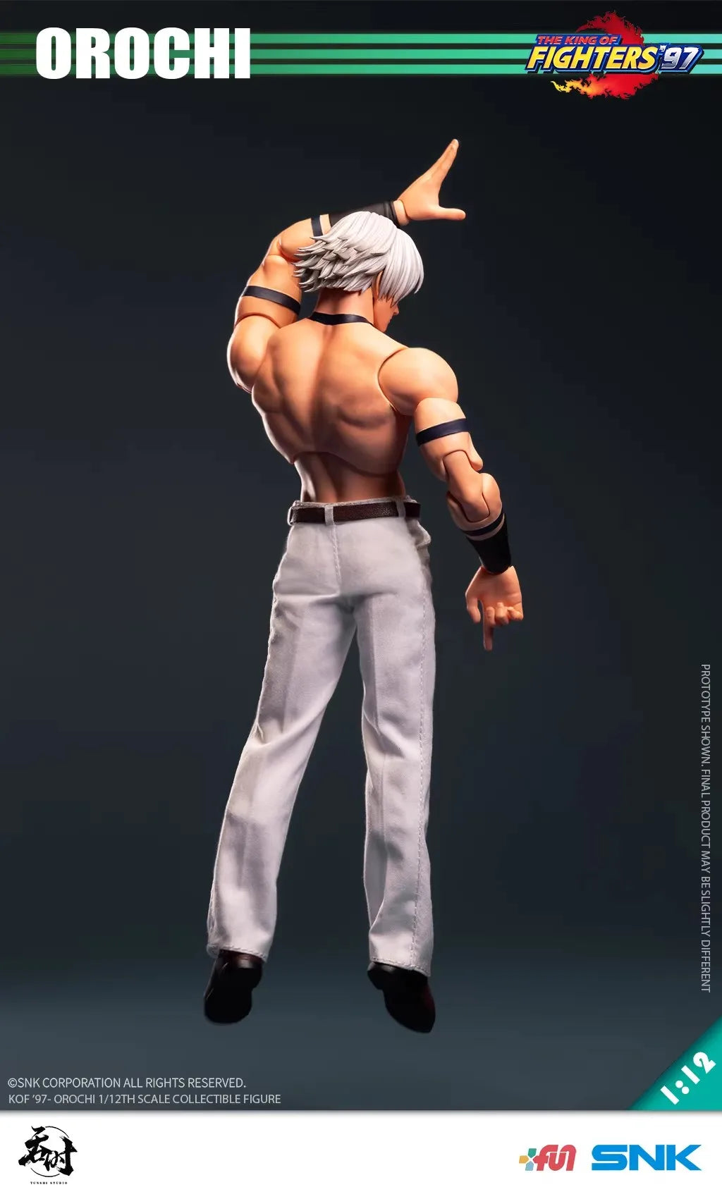 In Stock Original Tunshi Studio TS-015 KOF '97 Orochi Sun God SNK Genuine Authorized 1/12 Action Figure Toys