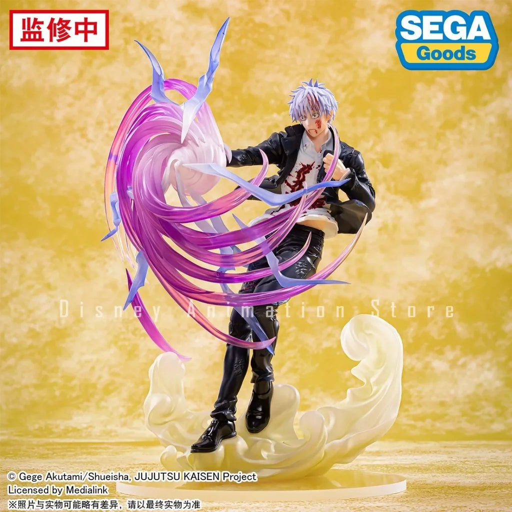 In Stock 100% Original SEGA Luminasta Satoru Gojo Jujutsu Kaisen 5T5  Hollow Technique Purple Ver. Figure Collector Birthday