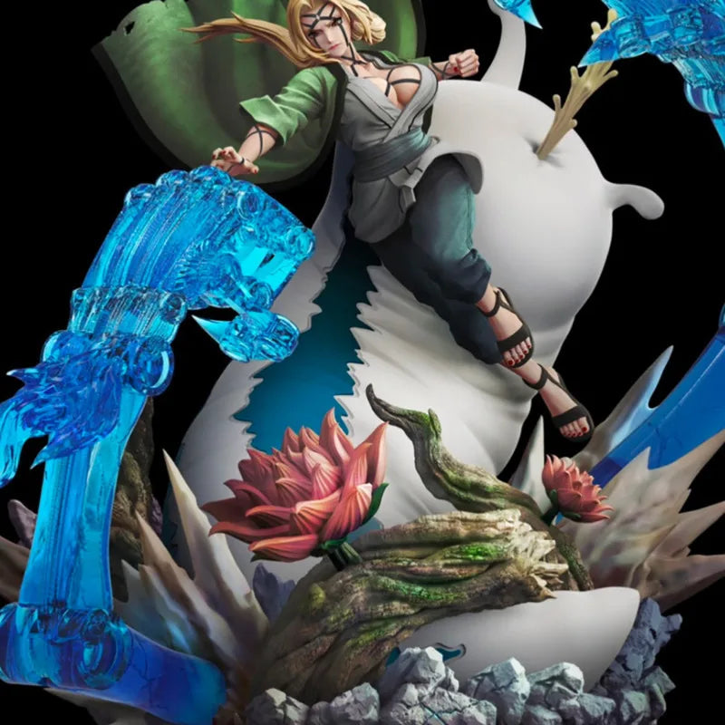 Original Clouds Studios Naruto Figurine Tsunade Fifth Hokage Statue Naruto Shippuden Anime Model GK Action Figure Collection Toy