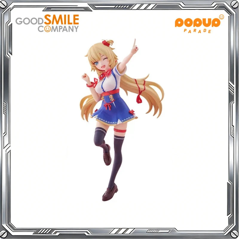 Good Smile Original POP UP PARADE hololive Anime Akai Haato Ookami Mio Aqua Sakamata Chloe Houshou Marine Action Figures Gift