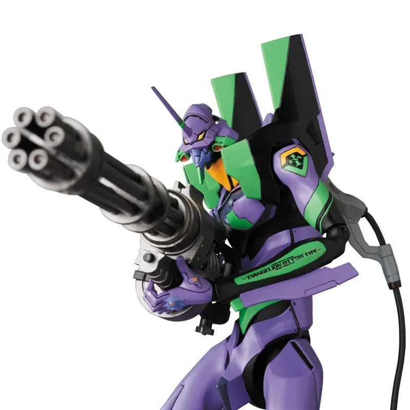 Bandai Neue Anime EVA Evangelion-01 Modellfiguren Evangelion MAF080v Japanische Anime-Cartoon-Puppenfiguren Kinderspielzeug Geschenke