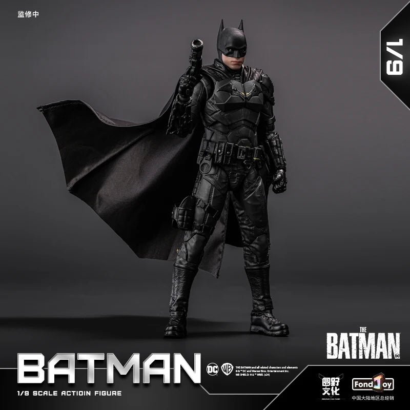 Genuine Fondjoy Batman(2022) Action Figure Toys Super Hero Model Batman Doll DC Fans Collection The Dark Knight Bruce Wayne
