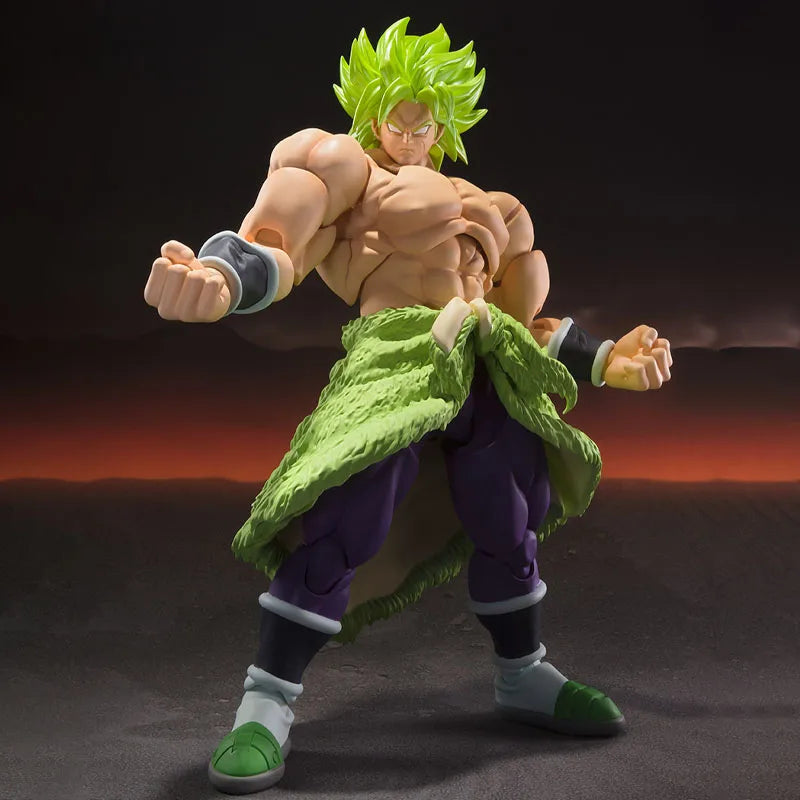 In Stock BANDAI Original Box S.H.Figuarts BROLY FULL POWER BROLY SUPER HERO NYCC SDCC SHF Action Figure Model ToyGift for Kid