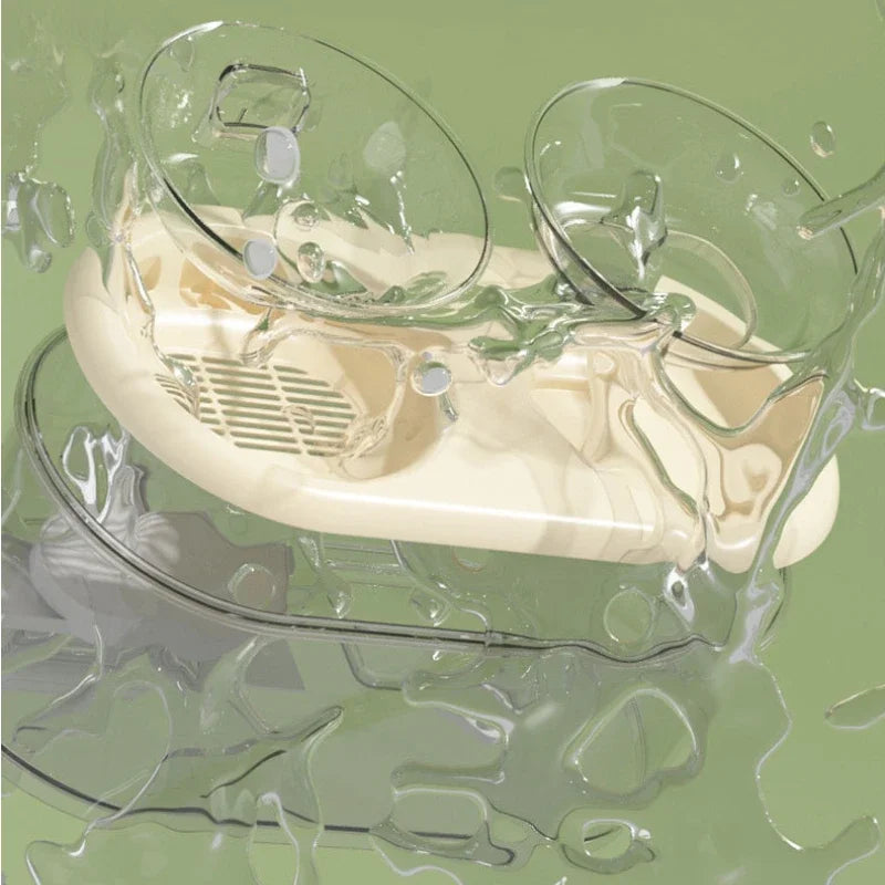 Automatischer Futterspender für Haustiere, Trinkbrunnen, kabellos, geräuschlos, Futterspender für Hunde und Katzen, Fütterungszubehör