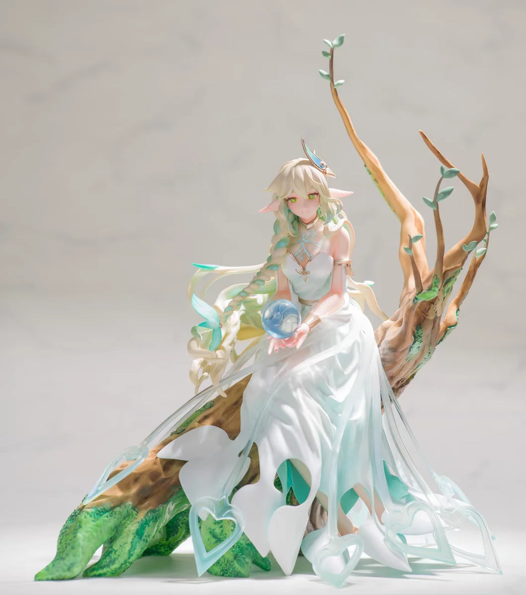 1/7 Anime The Greater Lord Rukkhadevata Genshin Impact Kit kawaii Resin GK DIY White Assembly GK Model Statue Toys doll Collect