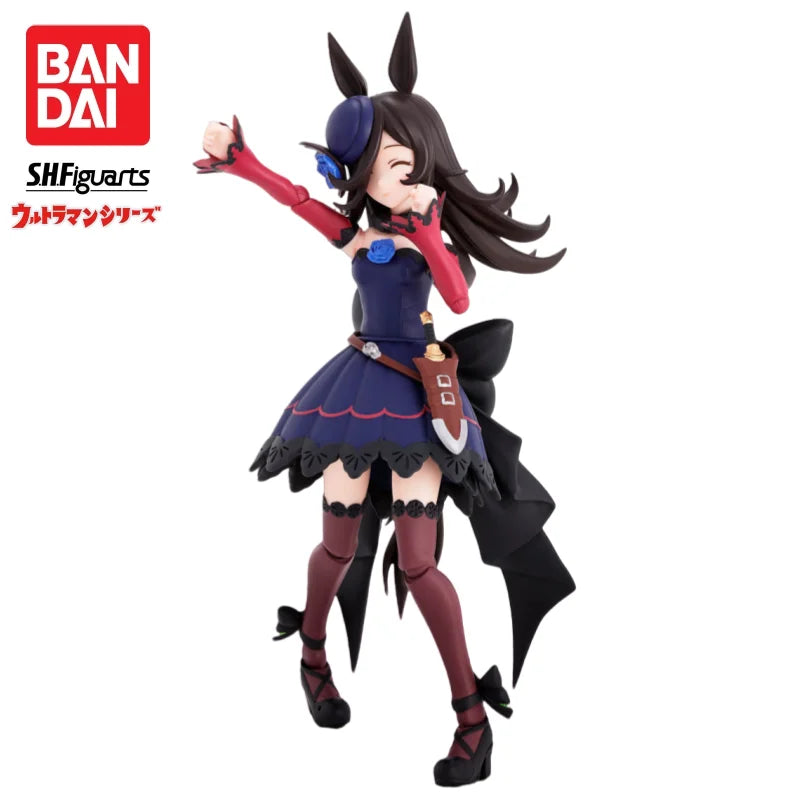 In Stock Bandai Original S H Figuarts Pretty Derby Rice Shower Action Figure Model Doll Brand New Boxed Anime Characters Garage