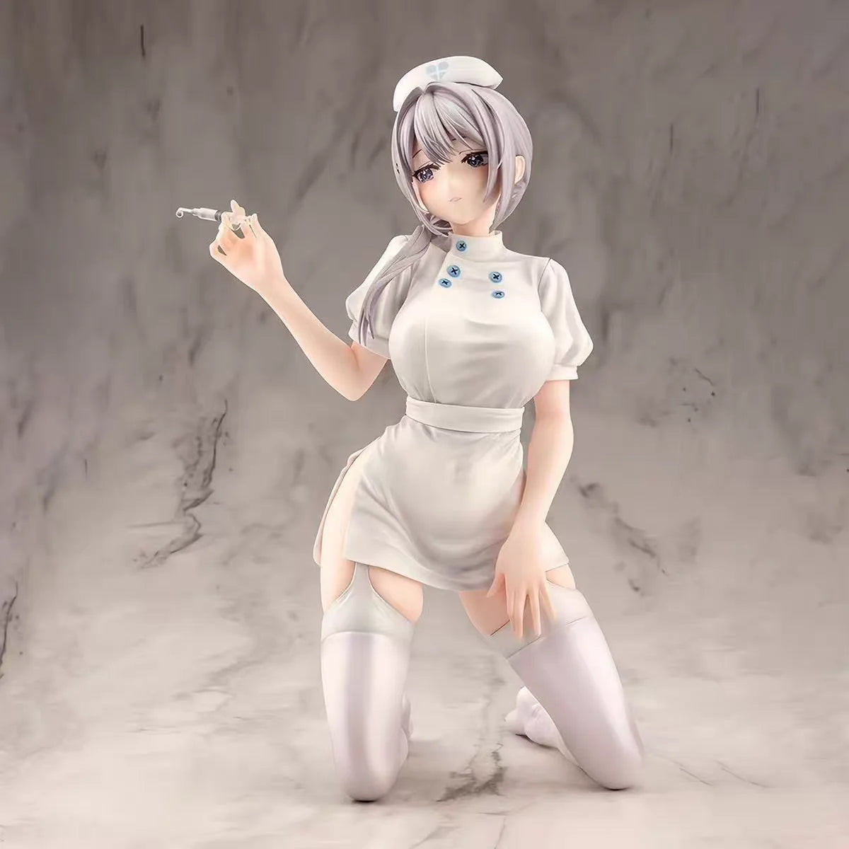 Sexy Anime Girl Figure Collectible Model M ence Attractive Desktop Decoration Gift for Anime Fans Static Proportional Pvc
