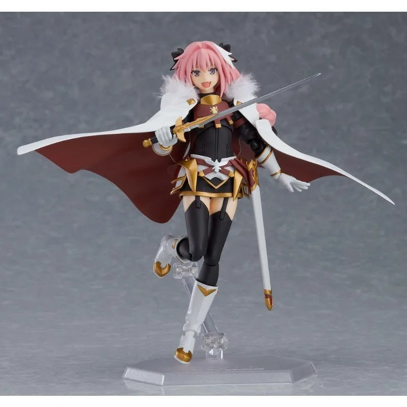In Stock Original Max Factory Figma#423 Fate/Apocrypha Astolfo 14cm PVC Anime Figure Movable Toy Gift Ornament