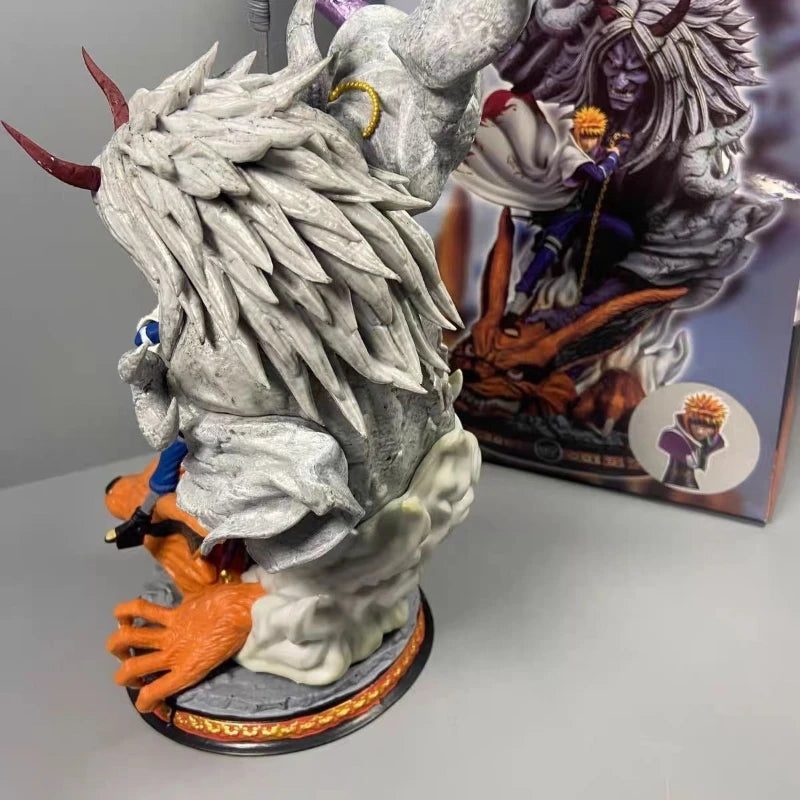 Naruto 25cm Action Figure Namikaze Minato Figurine Statue Yondaime Hokage Anime Statue Model Pvc Model Collection Doll Toys Gift