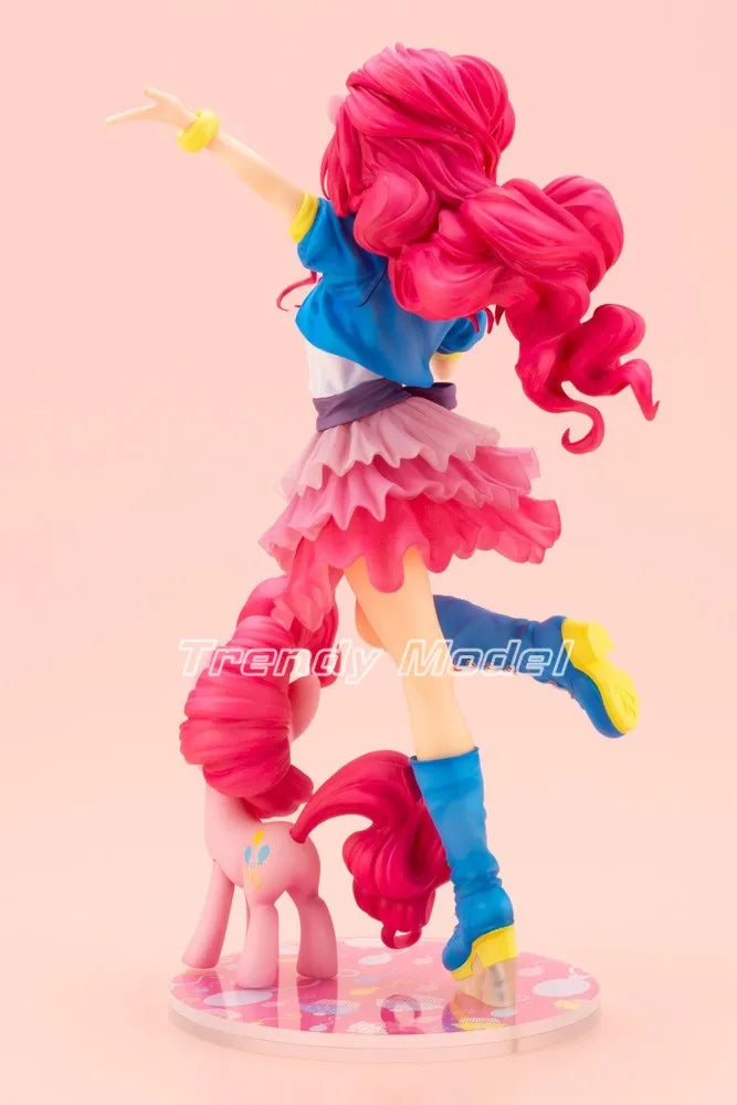 In Stock Original Shouwu Beautiful Girl Statue Rainbow Pony Beautiful Girl Pinkie Pie 1/7 Ornaments Figure Gift Collection Model