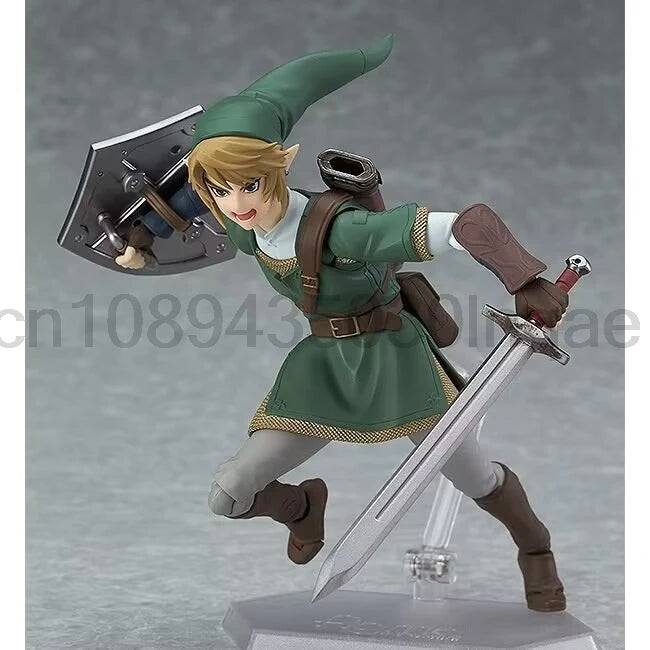 Luxury Skyward Sword Figma 320 Link Zelda Twilight Princess DX Ver. Breath Of The Wild Action Figure Model Toys Joint Movable