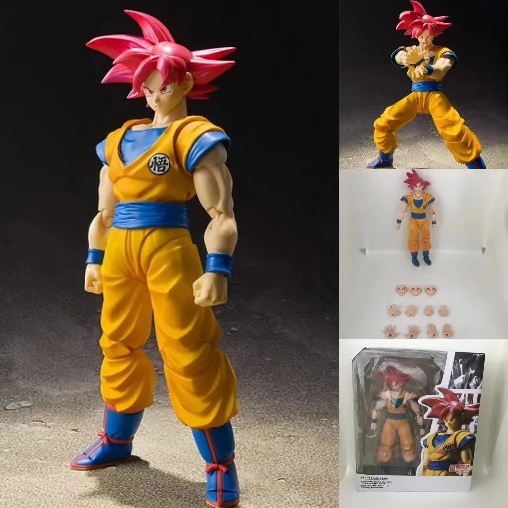 14 см аниме Dragon Ball Black Goku Zamasu екшън фигурка Super Saiyan филмова версия DBZ модел с множество аксесоари играчки
