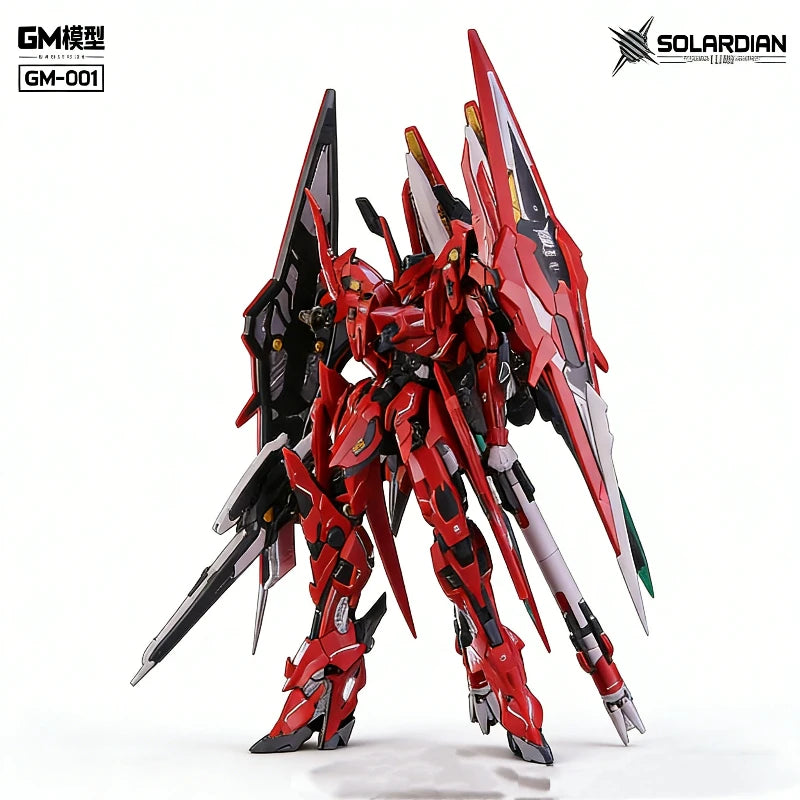 GM-001 Solardian 1/72 EVA Color Assembly Model Kit Action Figures Holographic Mecha Collectible Toy Desktop Ornament Boy Gifts