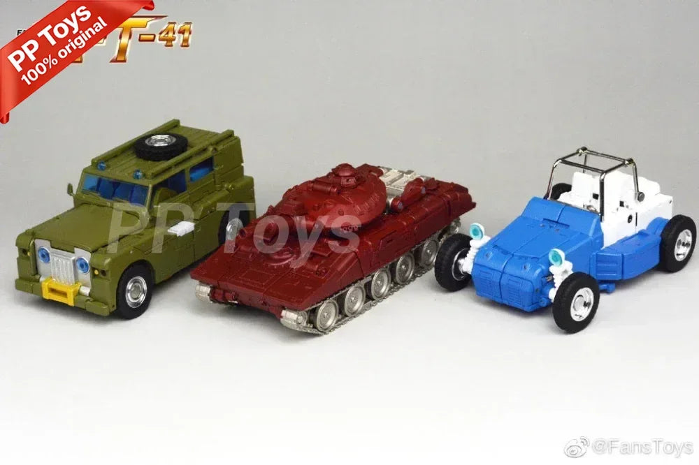New in Stock FANS TOYS  FansToys FT41 FT-41 Sheridan Warpath Masterpiece Action Figure Robot Toys