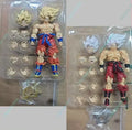 In Stock  100% Original  N&T Studio N&T01A 01B Dragon Ball SHF Super Saiyan Son Goku Battle Damaged 3.0 Action Figure