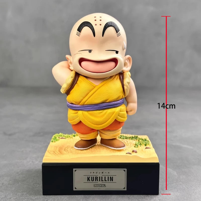 Product Name:17cm Dragon Ball Anime Figures Child Sun Goku Child Kuririn  Action Figure Statue Model Doll Collection Toys Gifts