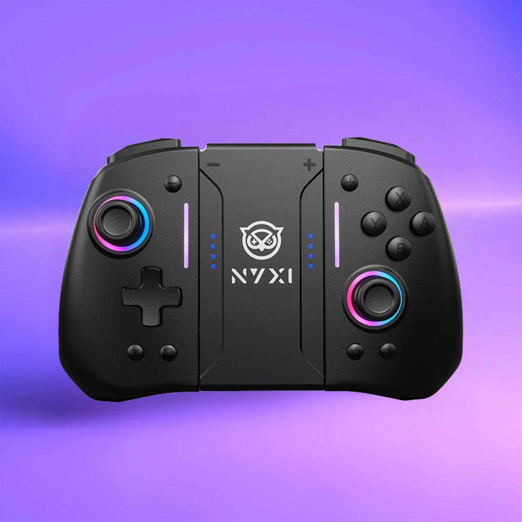 NYXI Hyperion Black Wireless Bluetooth Game Controller - Nintendo Switch2 Switch OLED Switch Lite Compatible Gamepad