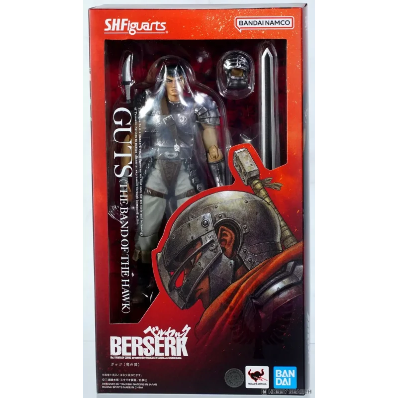 Bandai Original SHF S.H.Figuarts Berserk Casca Guts Schierke Isidro Zodd Action Anime Figure Model Toy Gift for Kid Desk Decor