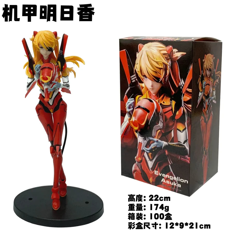 Anime New Theatrical Version Eva Finale Asuka Langley Soryu Seaside Battle Damaged Model Toy Action Figure