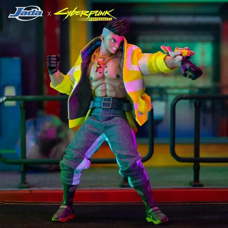 TYCTOYS In Stock Original Jada Toys Cyberpunk: Edgerunners 2077 David Action Figure Lucy Movable Doll Children Toys Gift