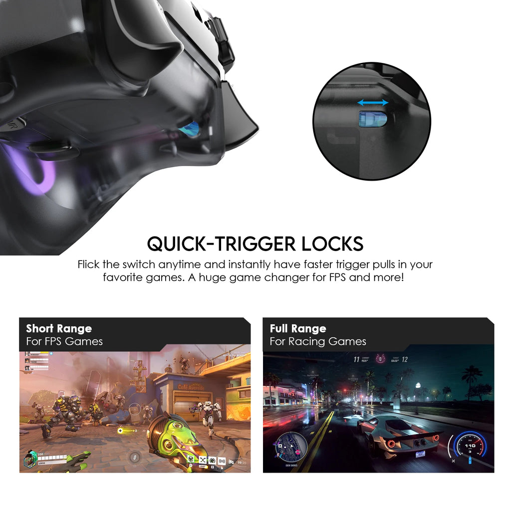 FANTECH NOVA PRO WGP14-V2 Bluetooth Gamepad With Hall Effect Joysticks&Triggers Gaming Controller For PS4 PC Switch Android iOS