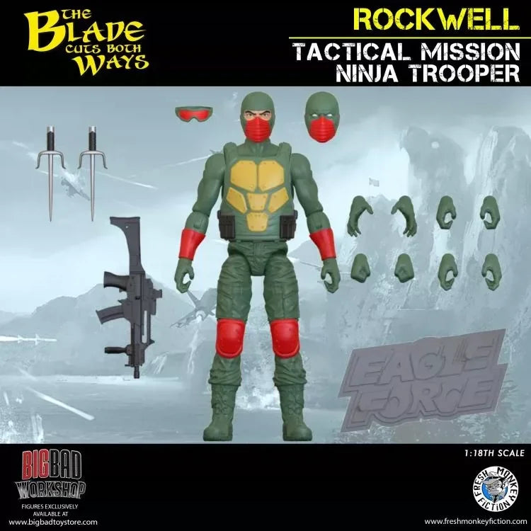 In Stock Fresh Monkey Fiction Eagle Force 4 Inch 1 18 Scale 2025 Fall Wave Action Figure Set Ninja Space Ape Captain Hunter