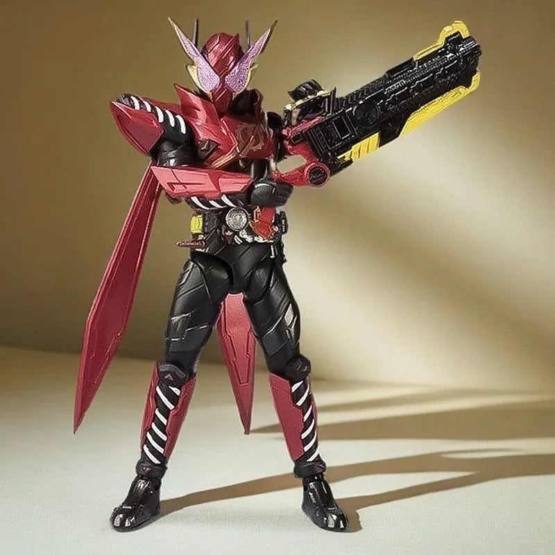 New Bandai S.H.Figuarts Kamen Rider Geats & Zero-One Rabbit Hazard Form Articulated Action Figure (5.9") Gifts around anime