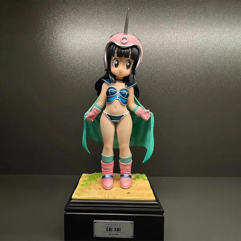 Jt Statue Dragon Ball Z Childhood Series Bulma Figure Lunch Chichi And Son Goku Pvc Action Doll Collection Model Toy Gifts
