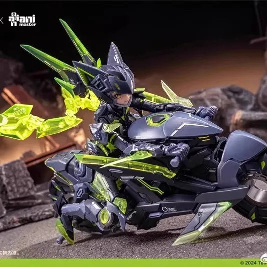 AniMester Original Nuclear Gold Rekonstruktion und Montage Serie Sun Shangxiang1/12 Anime Action Figure Montage Modell Spielzeug