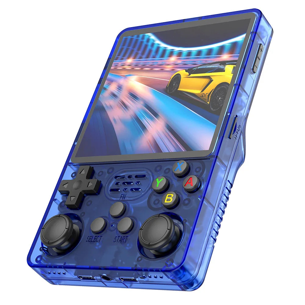 Original Arkos R36s Plus Consola 4"IPS Big Screen Retro Handheld Game Console Linux 64-bit System Portable Pocket R36plus