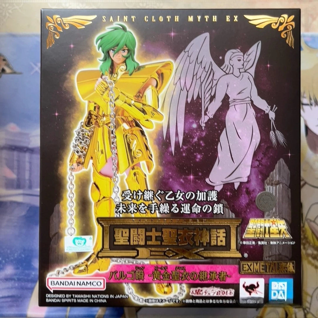 BANDAI Saint Cloth Myth EX Saint Seiya Virgo Shun Successor of The Golden Figure Model Collection Toy Gift Action Figure Toy