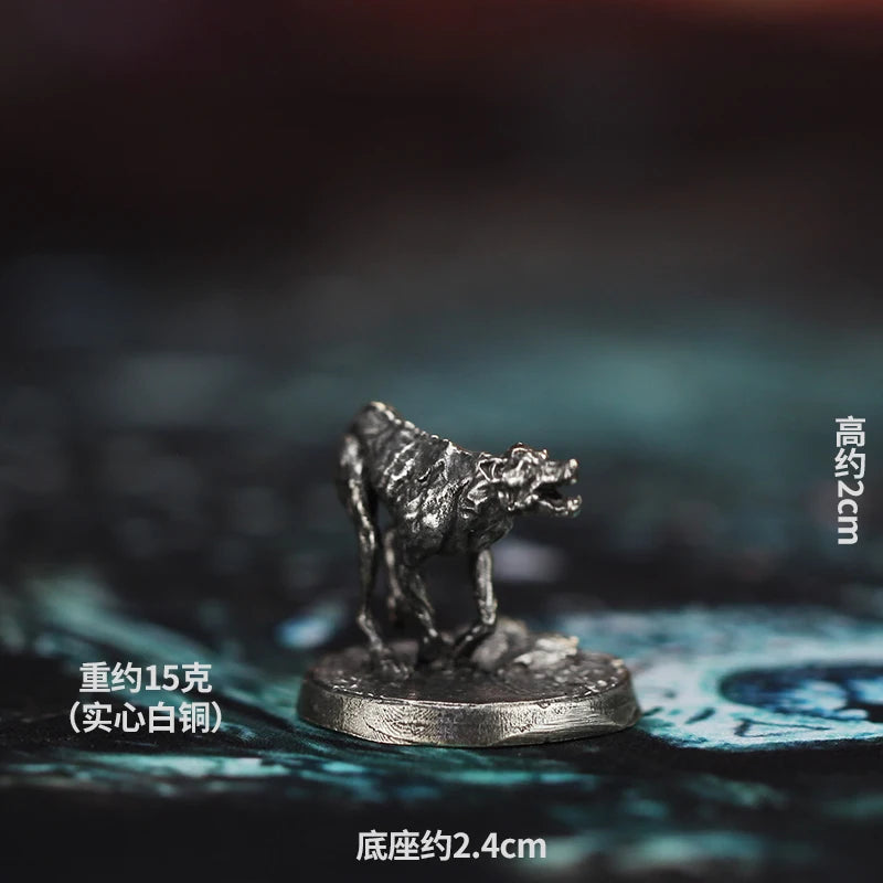 Metall Kupfernickel Resident Evil Soldat Modell Actionfiguren Brettspiel Stück Statischer Zustand Miniatur Ornament Zubehör Spielzeug