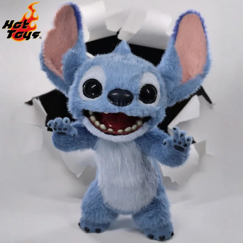In Stock Original Hottoys Ht 1/6 Mms815 Lilo & Stitch Action Figures 39cm Anime Collectible Model Ornaments Holiday Gifts Toys