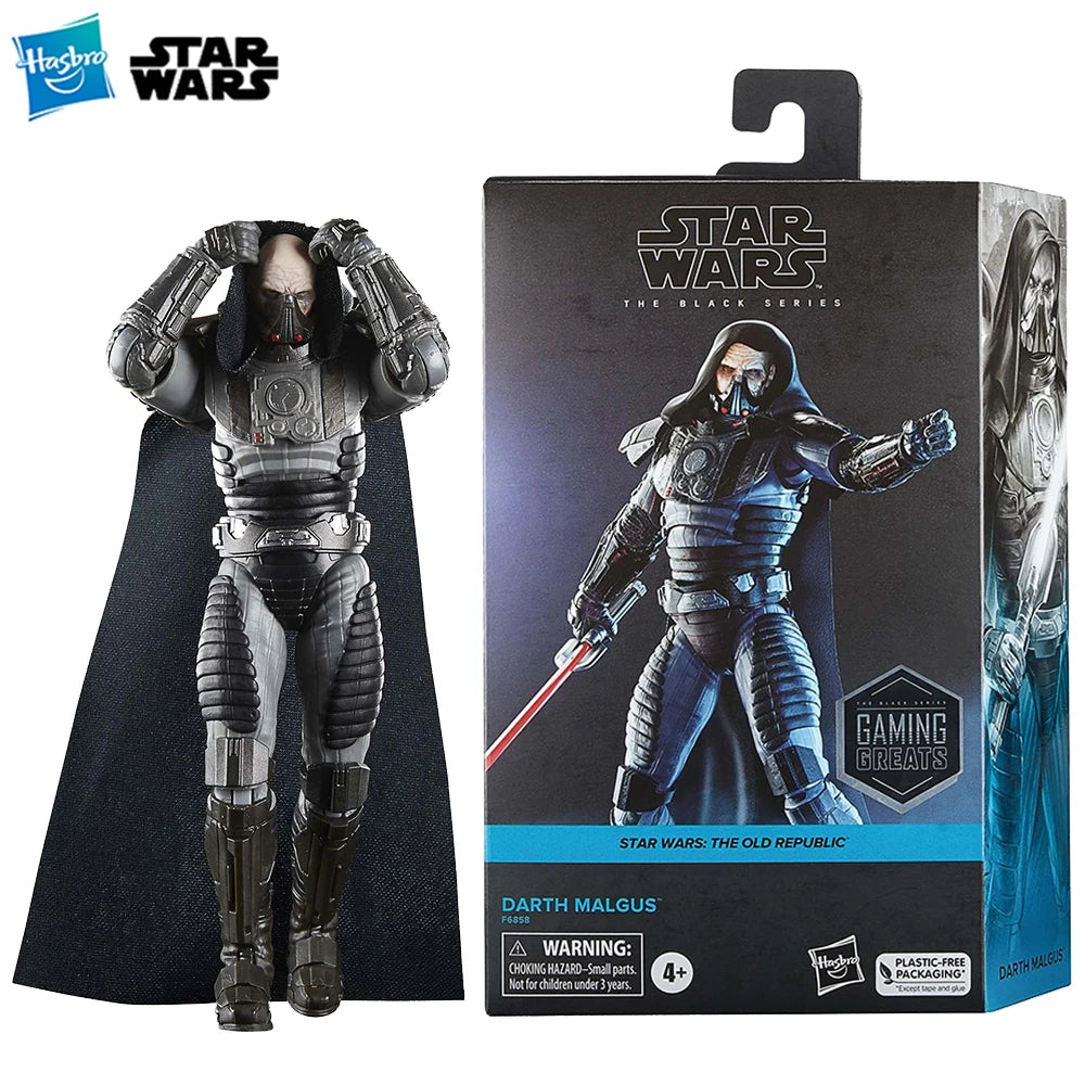 [In-Stock] Hasbro Star Wars The Black Series Darth Malgus 6-Inch-Scale Gaming Greats Exclusive Action Model Figure Toys