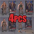 In Stock Ko Neca Predator Jungle Extraction Dutch Action Figure Schwarzenegger Figurine Statue Model Desktop Decoration Toy Gift
