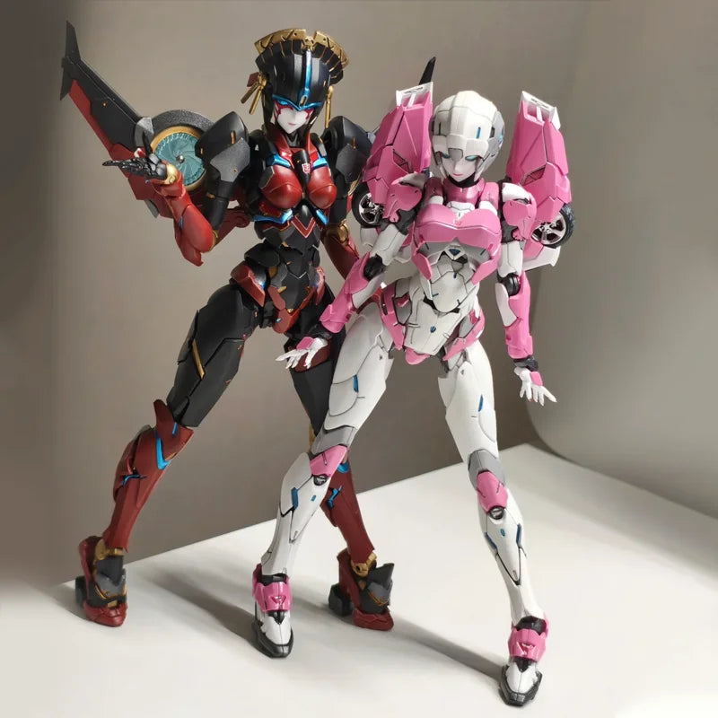В наличност M Breed Arcee Комплект за сглобяване на модел Aicy Трансформиращ се робот Екшън фигурки M66337 KO Riobot Робот Момчета Подаръци