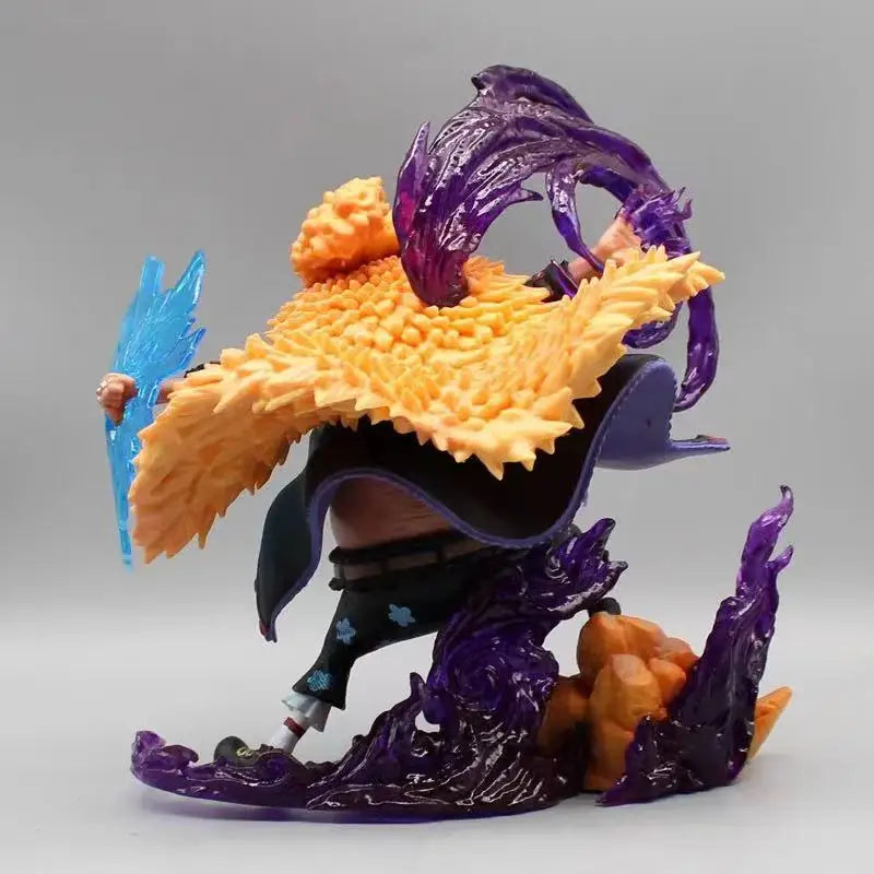 22cm Blackbeard Marshall D Teach Figures Manga One Piece Anime Figure Black Beard GK Statue Model Collection Room Ornament Gift