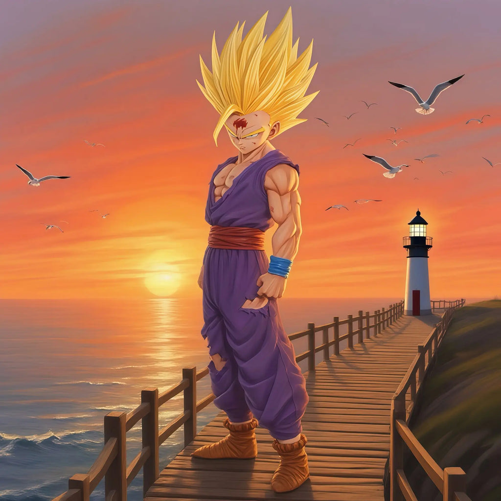 НАЛИЧНОСТ Фигура Dragon Ball Сон Гохан Екшън Фигурки Супер Саян 2 Гохан Фигурка PVC Кукла Статуя Колекция Модел Играчки Подаръци
