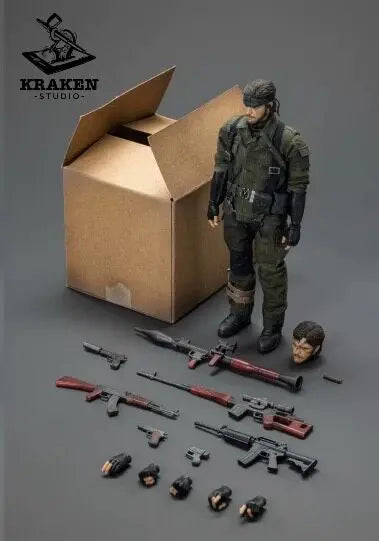 Preorder Kraken Studio Viper Agent 1/12 Snake Metal Gear Solid Cloth Action Figure Collectible Toy