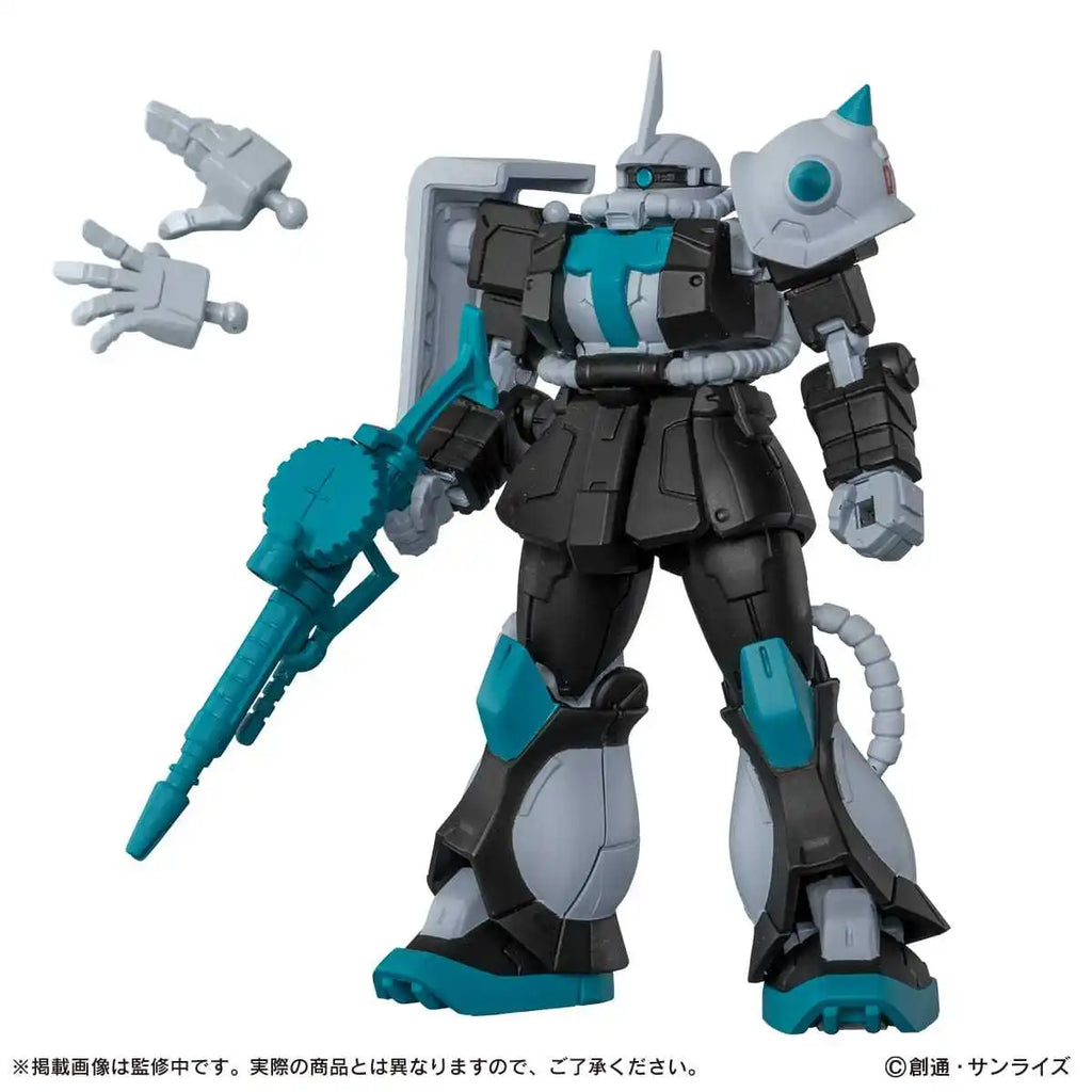Bandai Gundam Limited Edition Neon Gurren Lagann Color Transparent Action Figurine Original Zazuo Set For Collecting Displaying