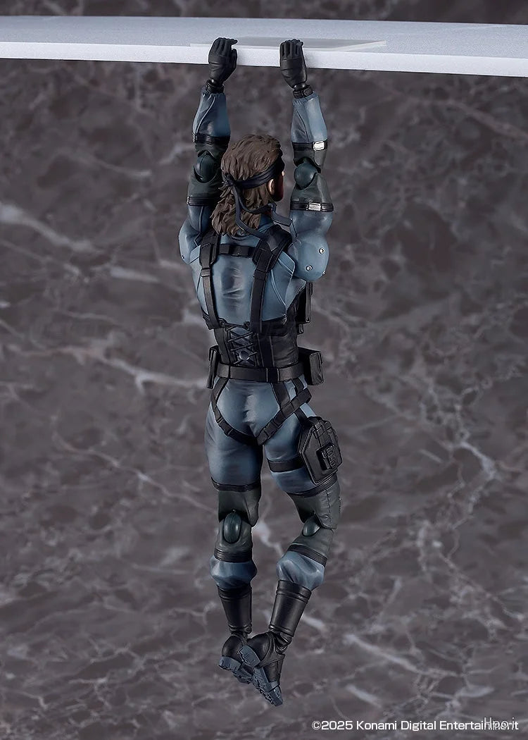 【In stock】original Max Factory GSC Figma 645 Metal Gear Solid 2 Sons of Liberty Solid Snake Anime Figure Toys Gifts