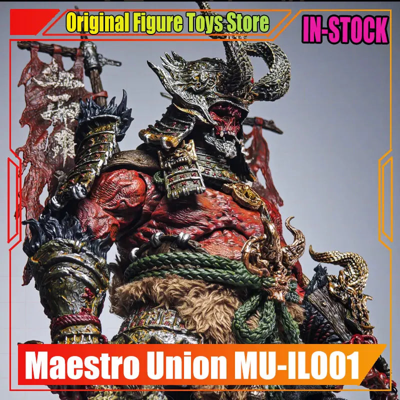 23cm Genuine Maestro Union Syuten Douji Ghost Of Da Jiangshan Immortal Legend Action Figure 1/12 Scale Mu-Il001 Collectible Toy